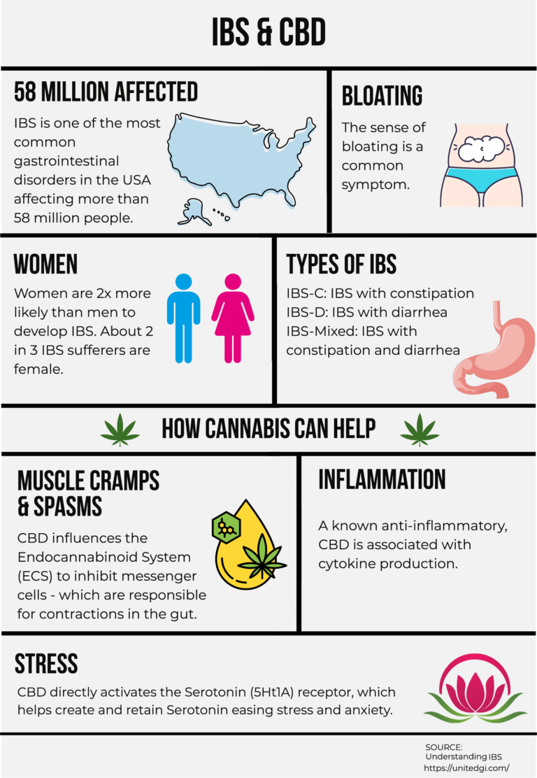 Infographic - IBS & CBD